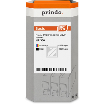 Prindo Tintendruckkopf (Basic) cyan/gelb/magenta (PRSHPCN637EE MCVP) ersetzt 300